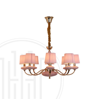 Rosy Glow Chandelier