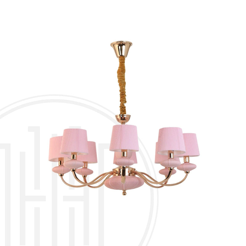 Rosy Glow Chandelier