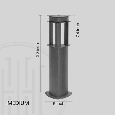 UrbanShield 3-Pillar Bollard Light