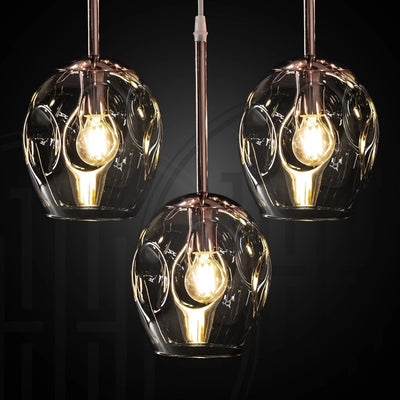 Ordo Staircase Long Glass Chandelier