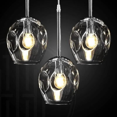 Ordo Staircase Long Glass Chandelier