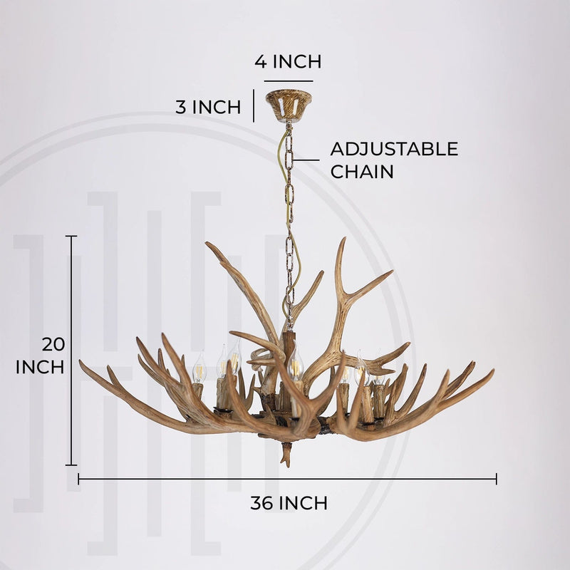 Savanna Antique Italian Design Chandelier