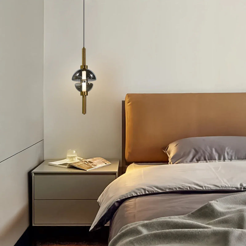 Twin Dome Pendant Light