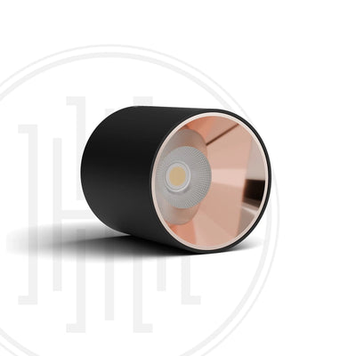 Cylindrical Surface Mounted Antiglare LED COB Spot Downlight