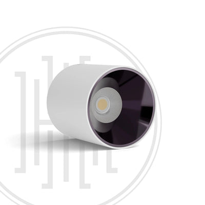 Cylindrical Surface Mounted Antiglare LED COB Spot Downlight