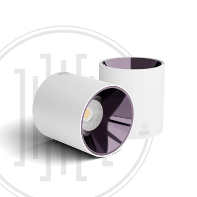 Cylindrical Surface Mounted Antiglare LED COB Spot Downlight