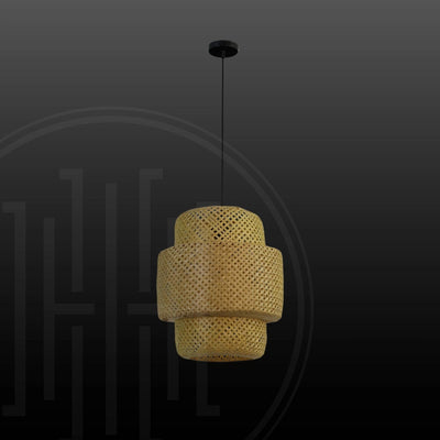 Tiered Lantern Bamboo Hanging