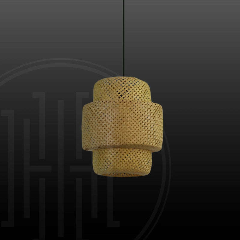 Tiered Lantern Bamboo Hanging