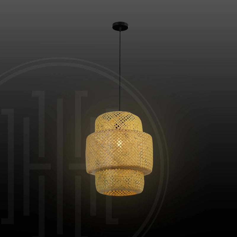 Tiered Lantern Bamboo Hanging