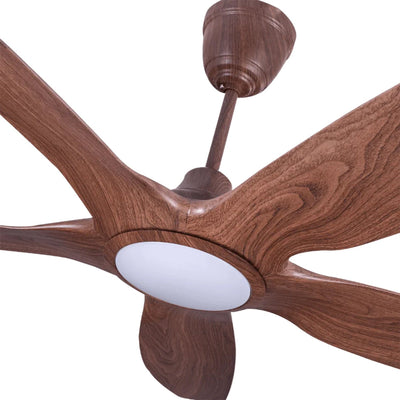 Timber Glow Chandelier Ceiling Fan with Remote Control