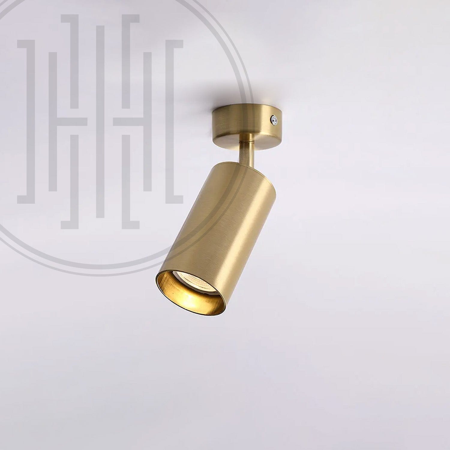 Gold Rope Spotlight Solara Gold Cylindrical Surface COB Spotlight – Harold Electricals