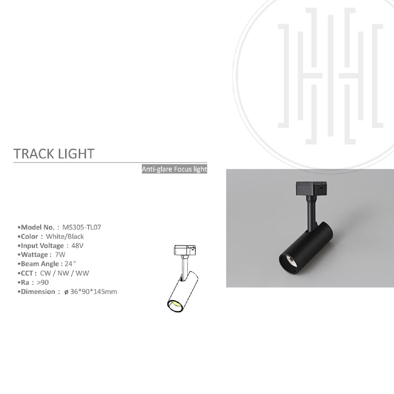 Antiglare Focus Light Ultrathin Magnetic Tracklight