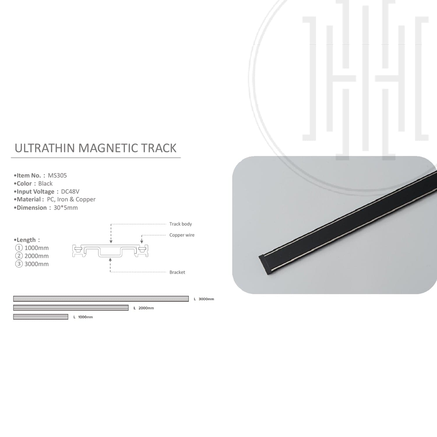 Ultrathin Magnetic Track Light Channel – Harold Electricals