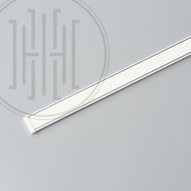 Ultrathin Magnetic Track Light Channel