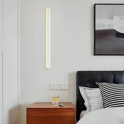 Sleek wall light