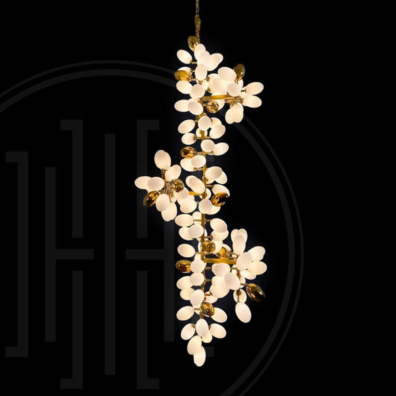 Uvae Albae Duplex Chandelier