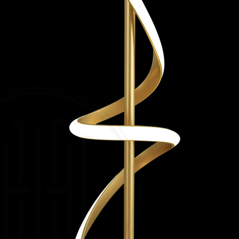 Solstice Swirl Floor Lamp