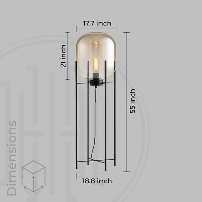 Solara Capsule Floor Lamp