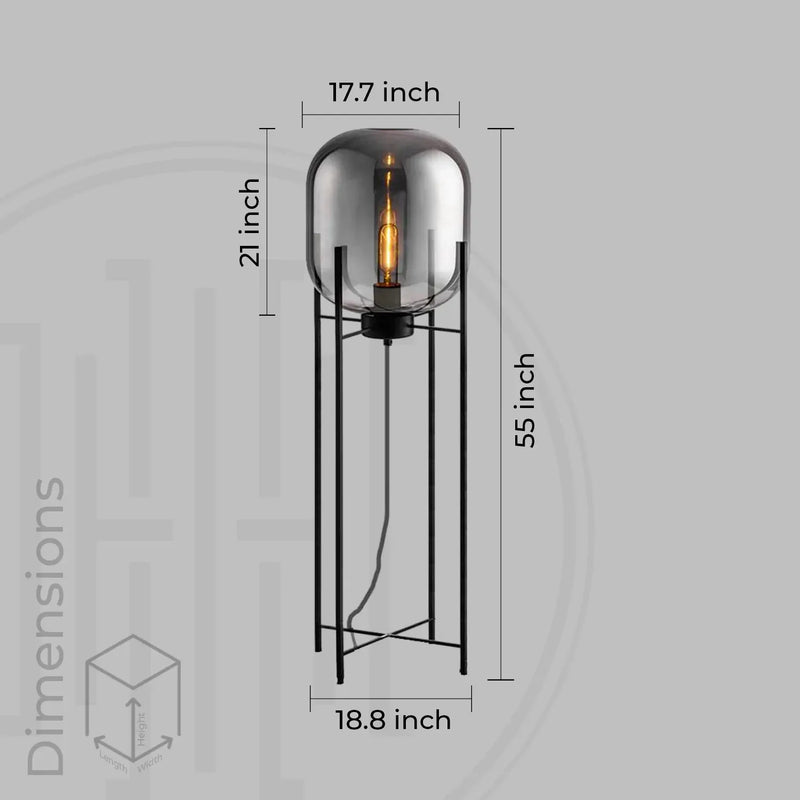 Solara Capsule Floor Lamp