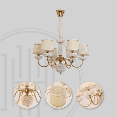 Ivory Blossom Chandelier