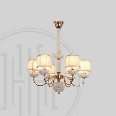 Ivory Blossom Chandelier