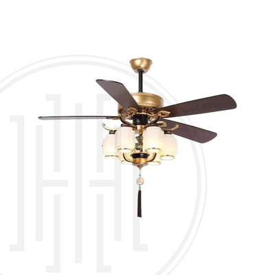 Heritage Regal Chandelier Fan with Remote Control