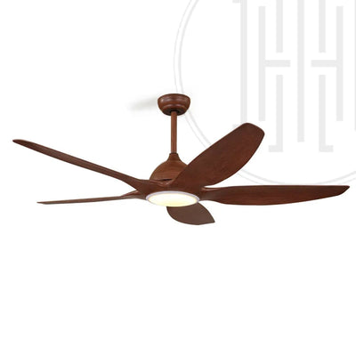 Timber Glow Chandelier Ceiling Fan with Remote Control