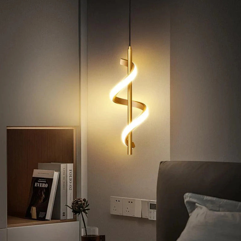 Woven Sun Hanging Light