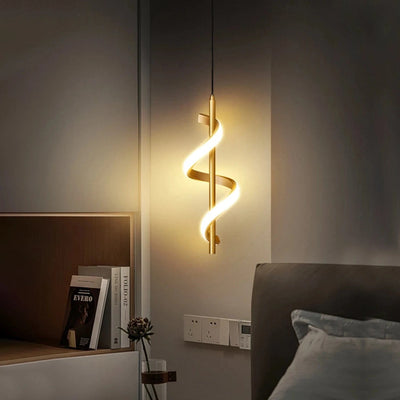Woven Sun Hanging Light
