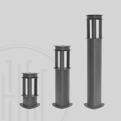 UrbanShield 3-Pillar Bollard Light