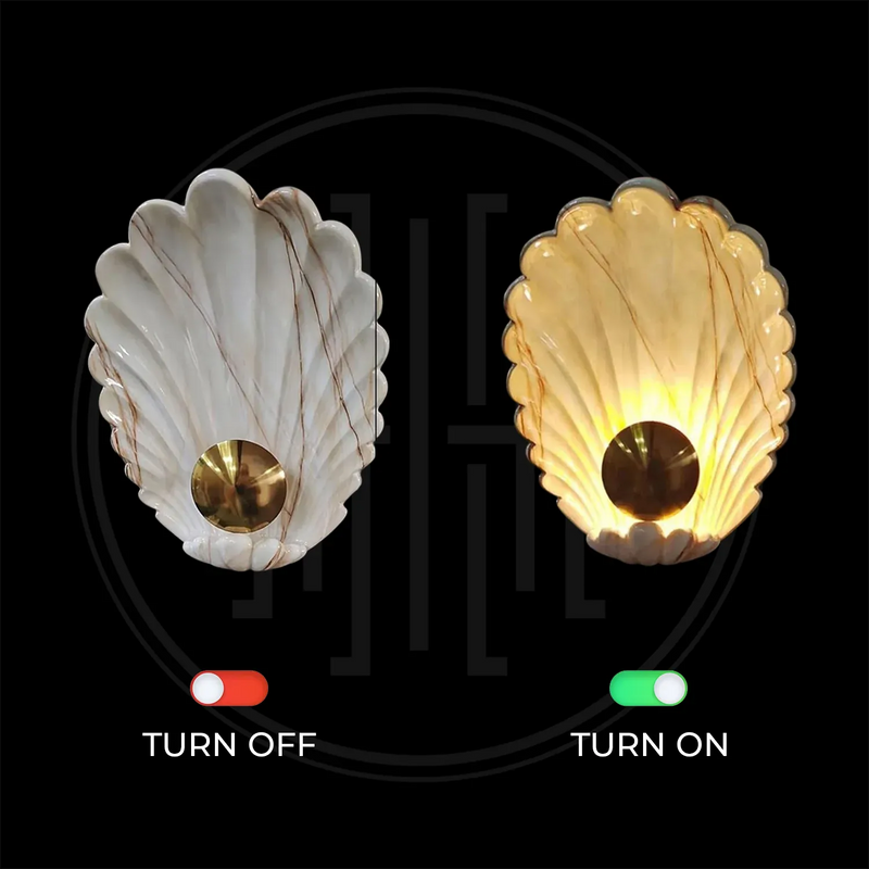 Seashell Aura Wall Light