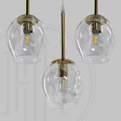 Ordo Staircase Long Glass Chandelier
