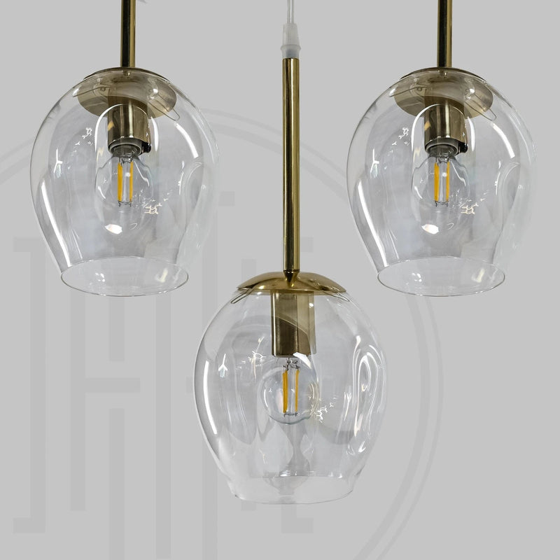 Ordo Staircase Long Glass Chandelier