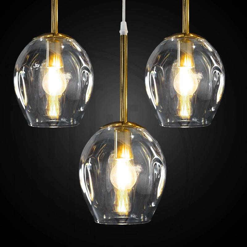 Ordo Staircase Long Glass Chandelier