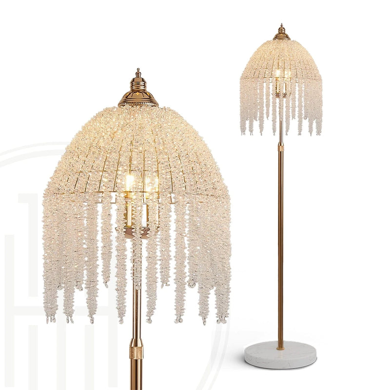 Golden Ivy Floor Lamp