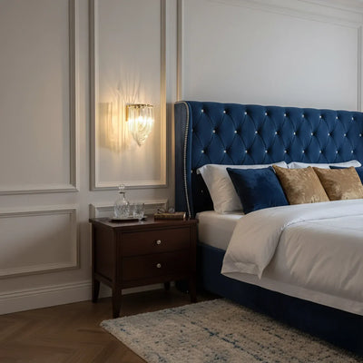 Velora Glass Wall Light