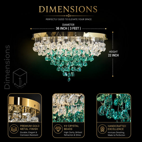 Falling Star Chandelier