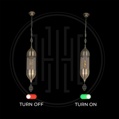 Moroccan Ember Pendant Light