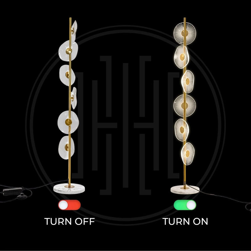 Jelly Fish Floor Lamp