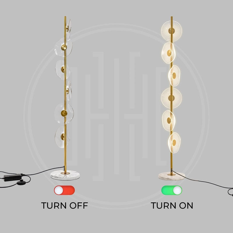 Jelly Fish Floor Lamp