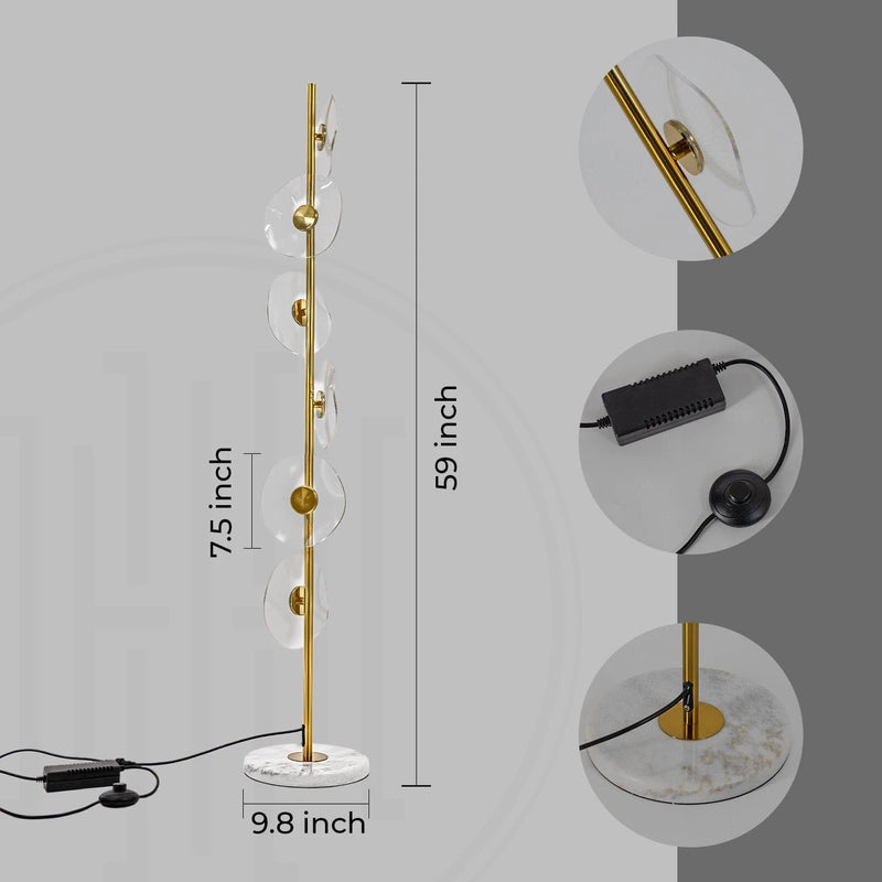 Jelly Fish Floor Lamp