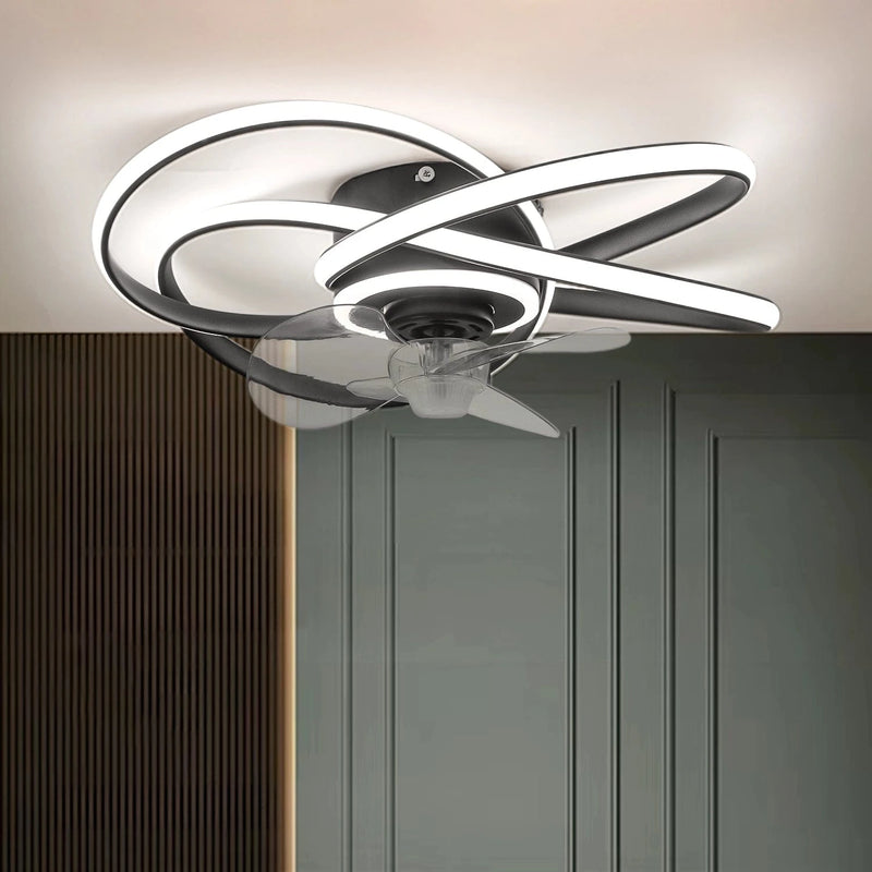 Nezha Twist Ceiling Fan with Remote Control