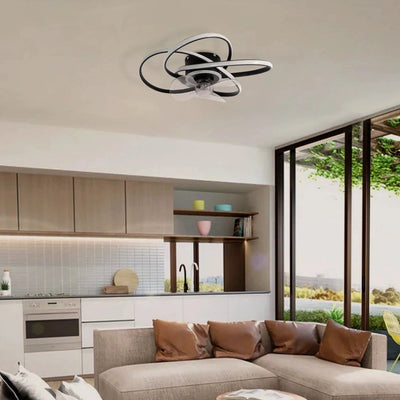 Nezha Twist Ceiling Fan with Remote Control