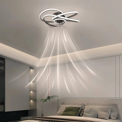 Nezha Twist Ceiling Fan with Remote Control