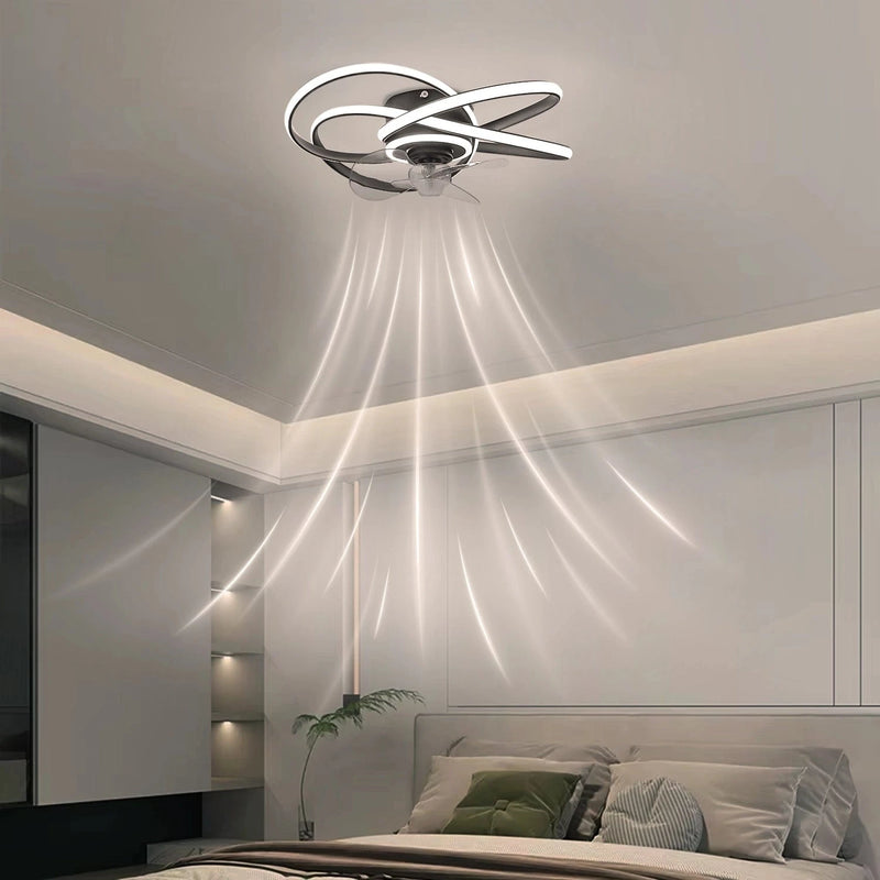 Nezha Twist Ceiling Fan with Remote Control