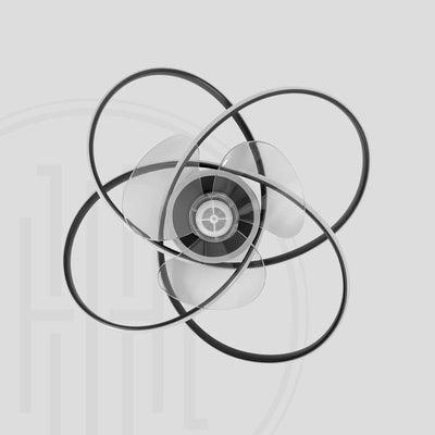 Nezha Twist Ceiling Fan with Remote Control