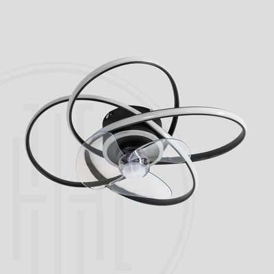 Nezha Twist Ceiling Fan with Remote Control