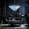 Black Mamba Round Chandelier - Alexa Enabled