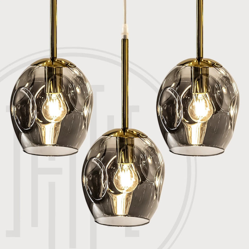 Ordo Staircase Long Glass Chandelier