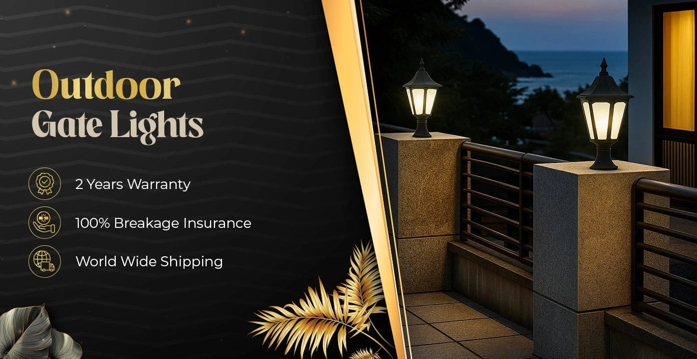 Buy Gate Lights & Gate Lamps At Best Price - Harold Electricals